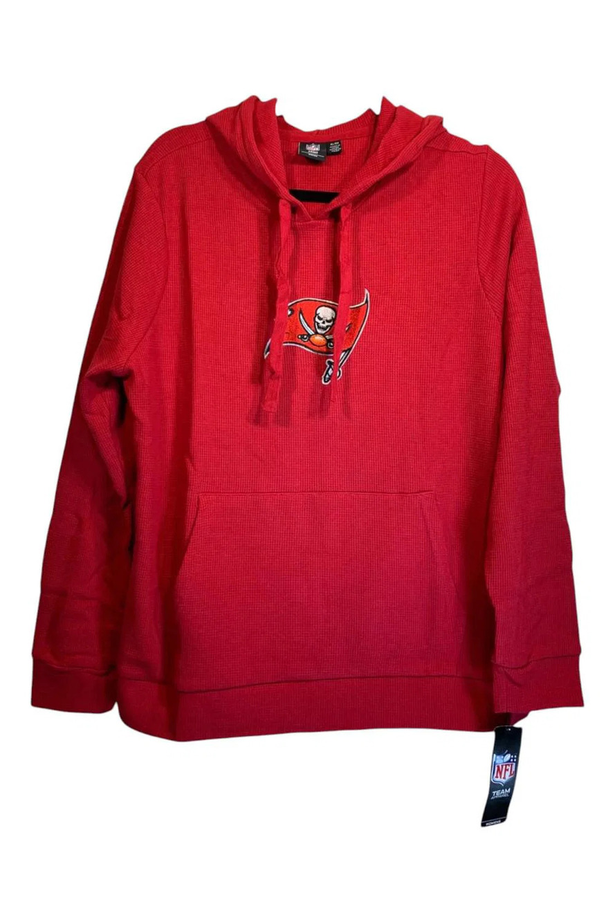NFL Women's Waffle Knit Pullover Hoodie Bucs - Regular